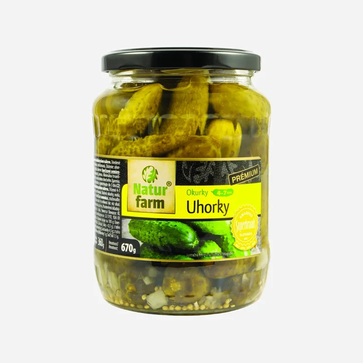 Okurky premium 6 x 680 g