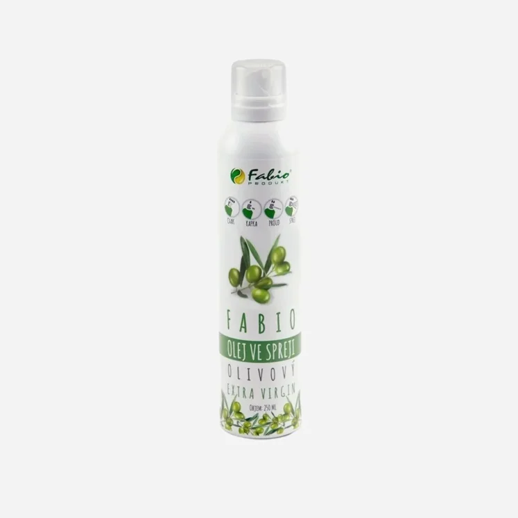 Olivový Extra Virgin olej ve spreji 6 x 250 ml