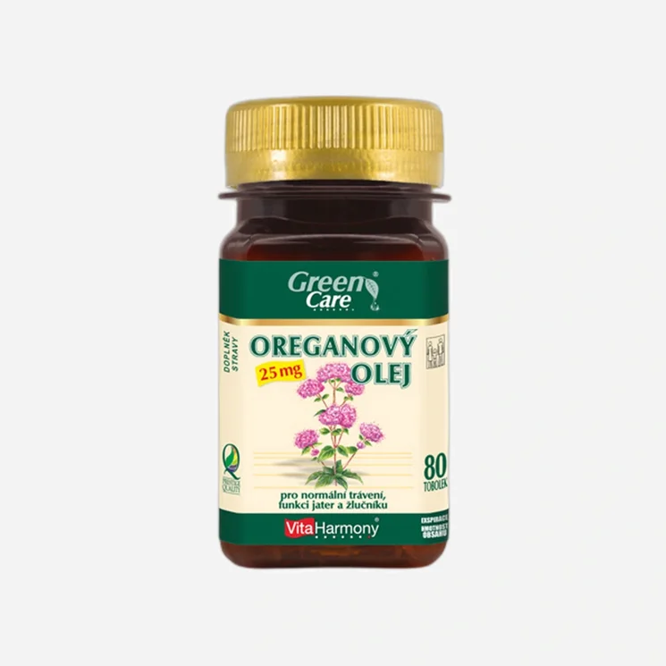 Oreganový olej 6 x 80 kapslí