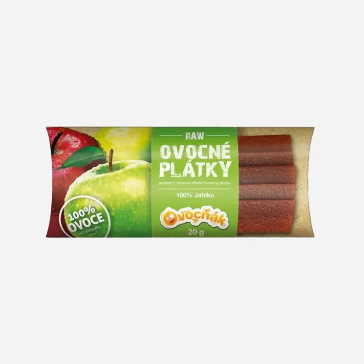 Ovocné plátky jablko 100 %