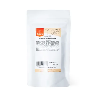Pařené nitě přírodní lyofilizované 5 x 50 g