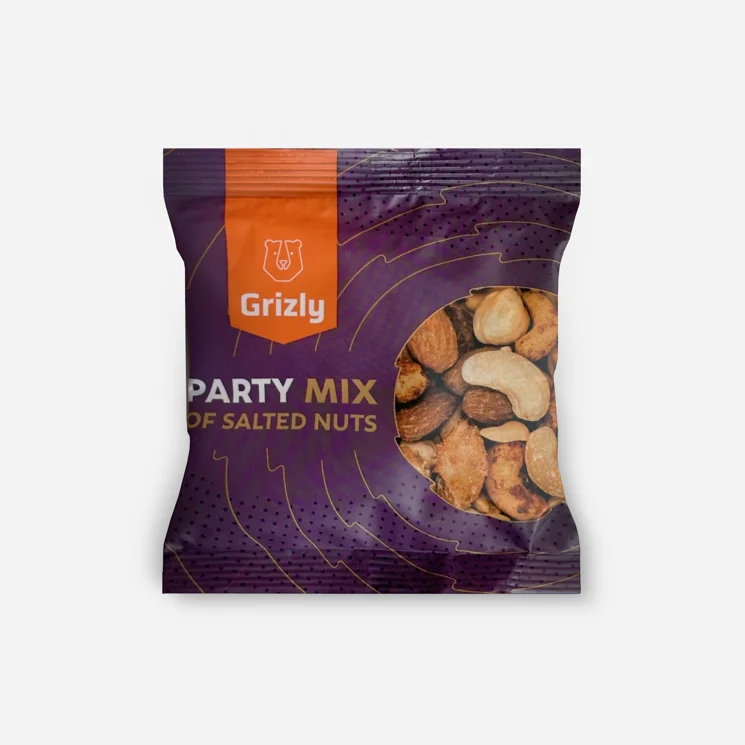 Párty mix slaných ořechů a arašídů