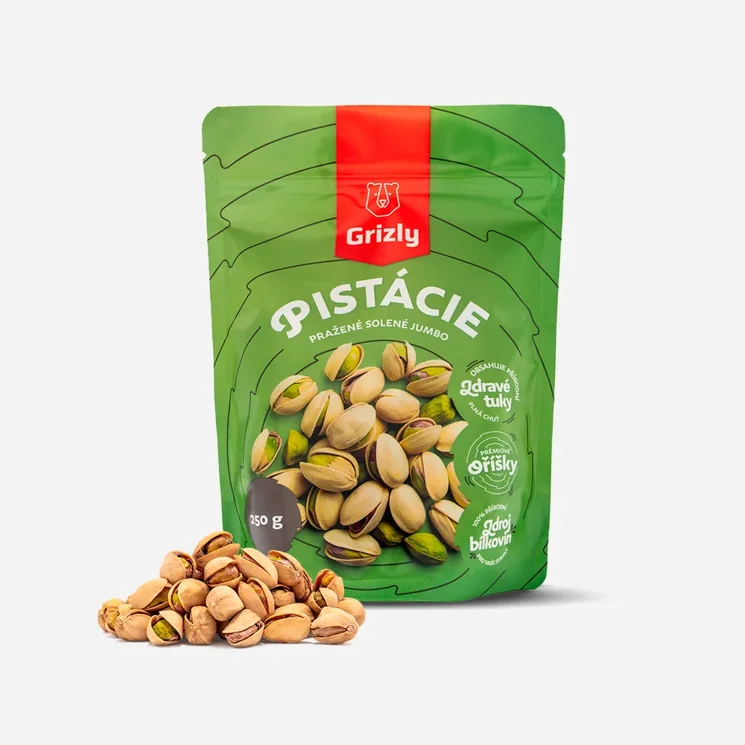 Pistácie pražené solené Jumbo