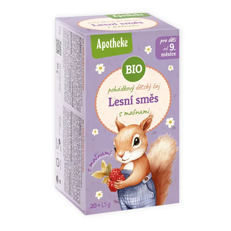 Pohádkový čaj Lesní směs s malinami BIO 6 x 20 sáčků