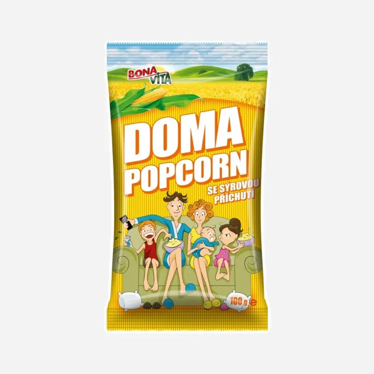 Popcorn sýrový 6 x 100 g