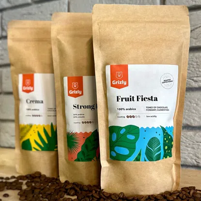 Pražená zrnková káva Fruit Fiesta