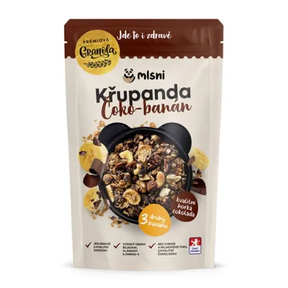 Prémiová granola Čoko-banán