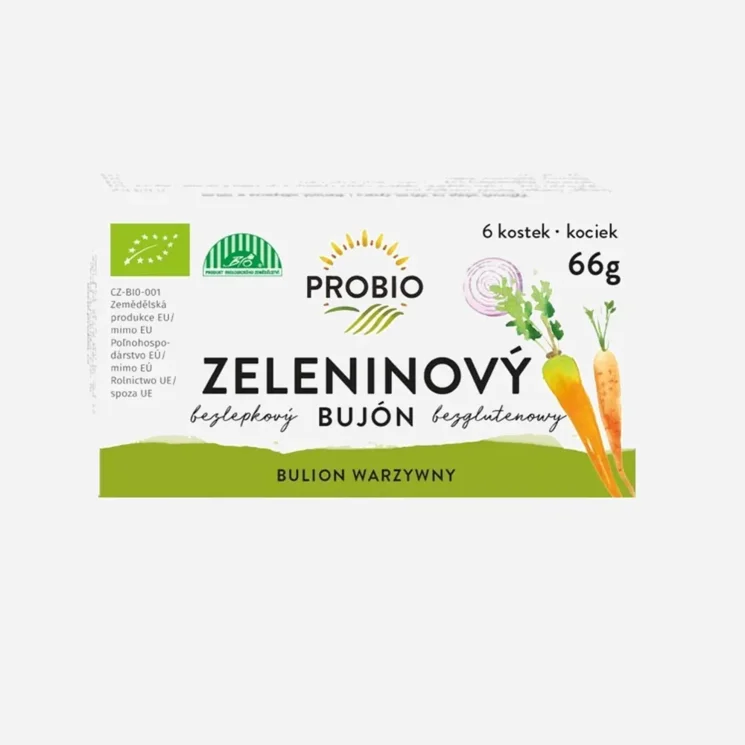 PROBIO Bujón zeleninový kostky BIO 6 x 66 g