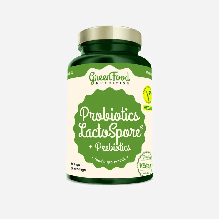 Probiotics Lactospore a Prebiotics 6 x 60 kapslí