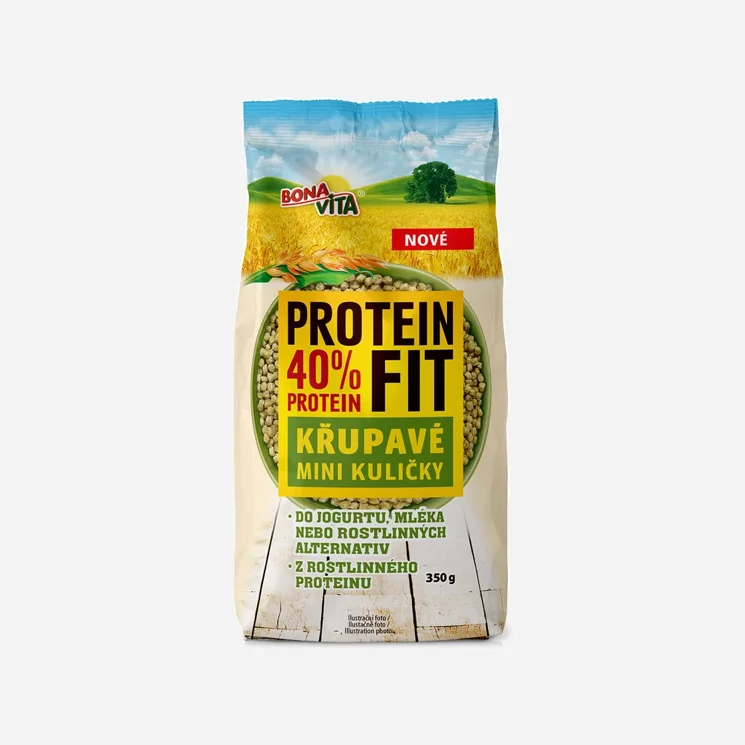 Protein Fit křupavé mini kuličky