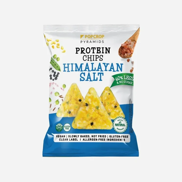 Proteinové chipsy s příchutí Himalájské soli