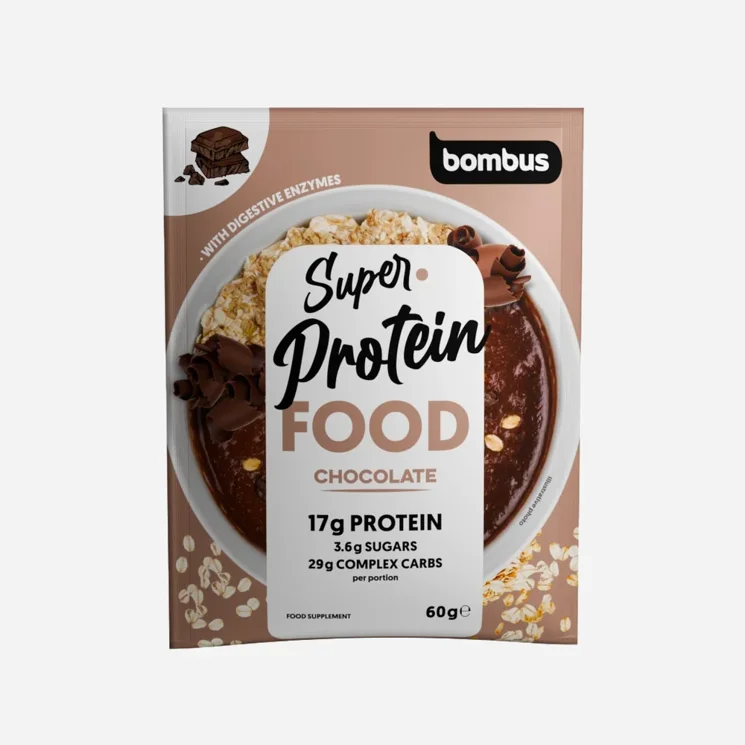 Proteinovo-sacharidová kaše s čokoládovou příchutí