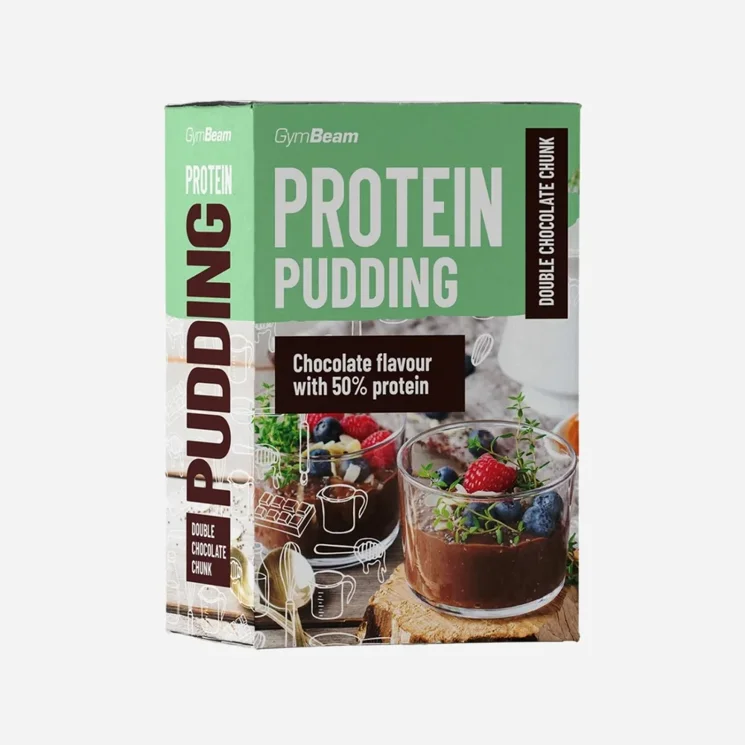 Proteinový pudink dvojnásobné kousky čokolády
