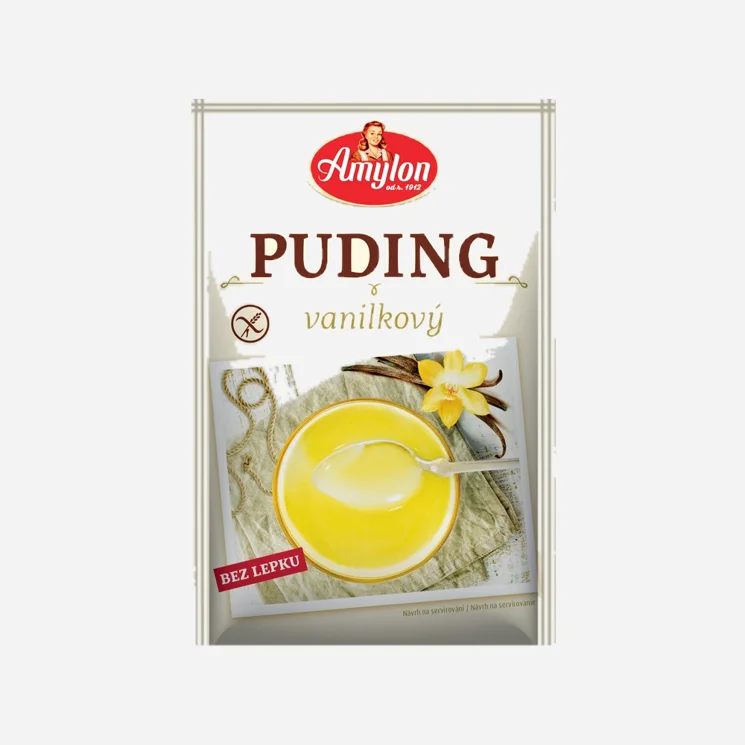 Puding vanilkový bezlepkový