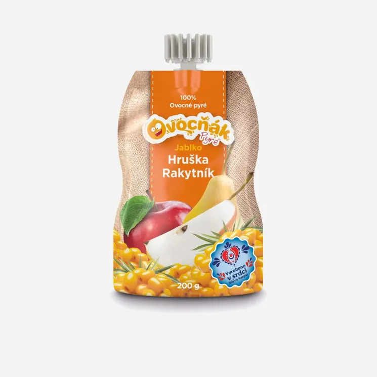Pyré jablko - hruška - rakytník 6 x 200 g