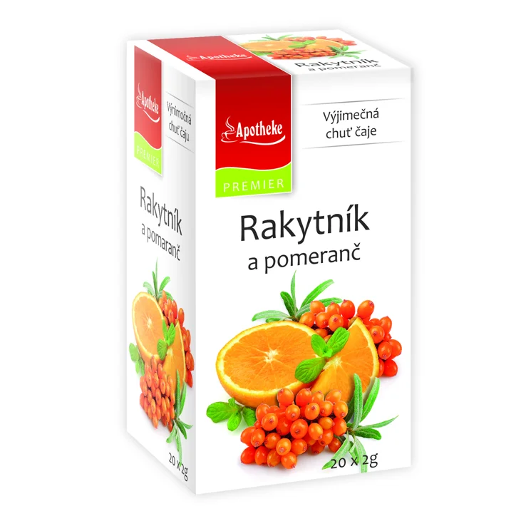 Rakytník a pomeranč 20 sáčků