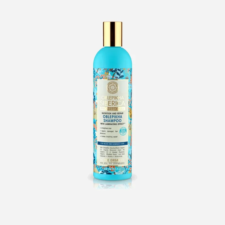 Rakytníkový šampon pro poškozené vlasy Výživa a revitalizace 6 x 400 ml