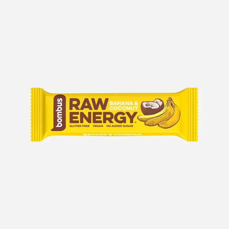 Raw ENERGY Banán a kokos 12 x 50 g