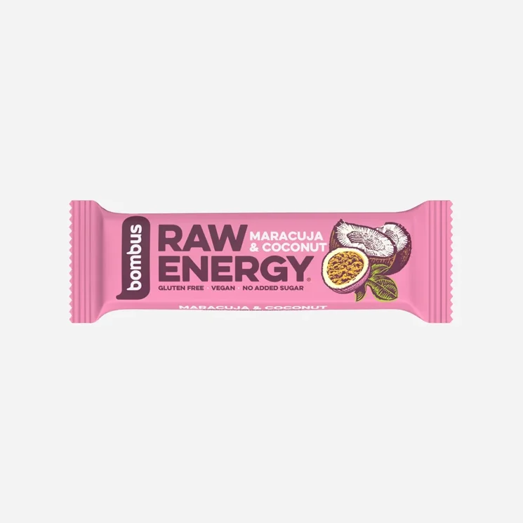 Raw ENERGY Maracuja a Kokos 12 x 50 g
