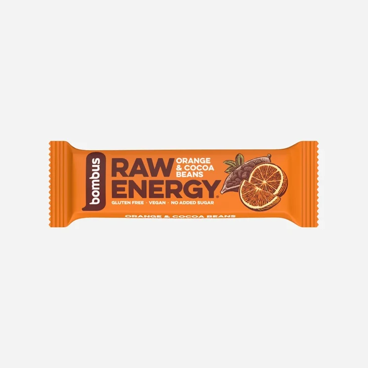 Raw ENERGY Pomeranč a kakaové boby