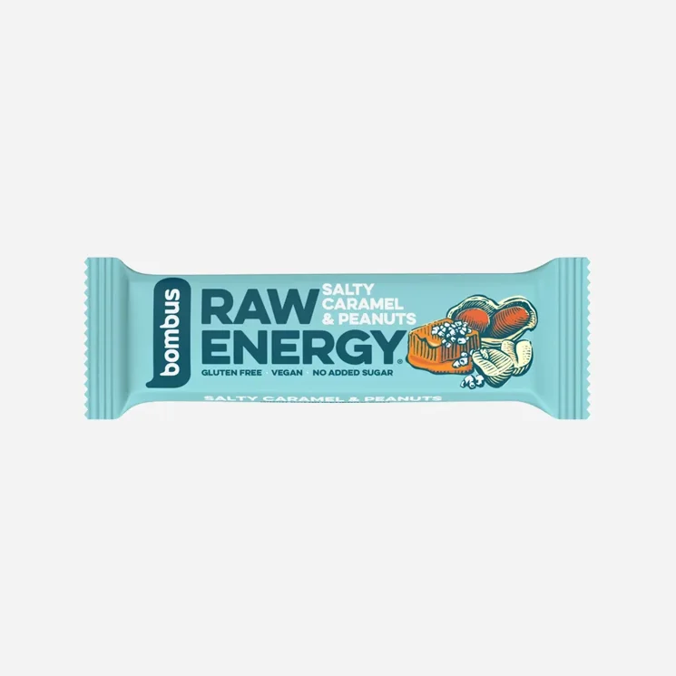 Raw ENERGY Slaný karamel a arašídy 12 x 50 g