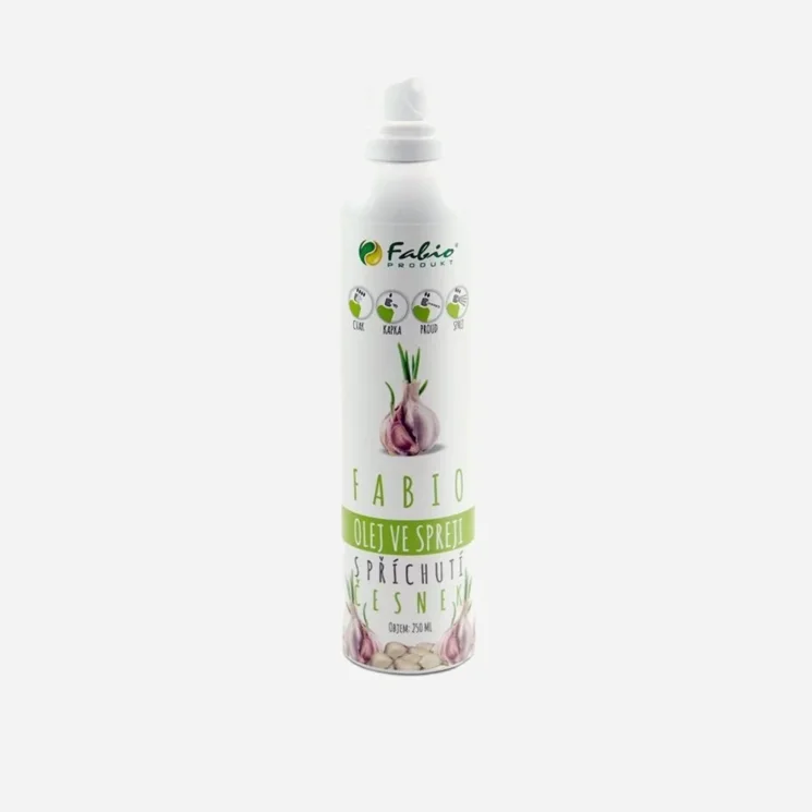 Řepkový olej ve spreji Česnek 6 x 250 ml