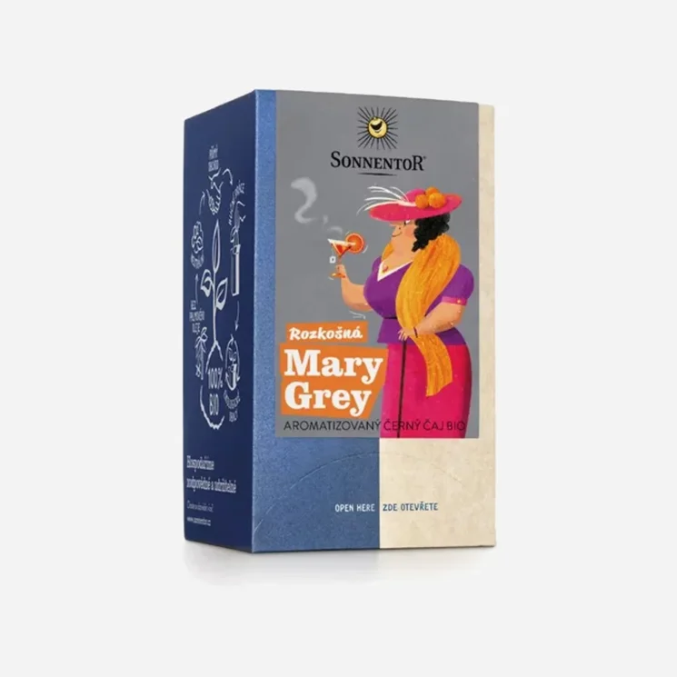 Rozkošná Mary Grey porcovaný BIO 18 sáčků