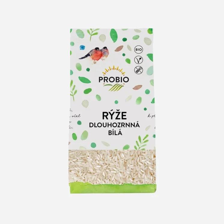 Rýže dlouhozrnná bílá BIO 6 x 500 g