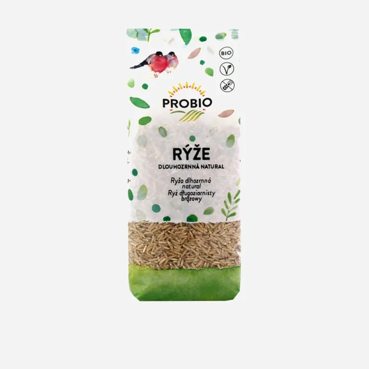 Rýže dlouhozrnná natural BIO 6 x 500 g
