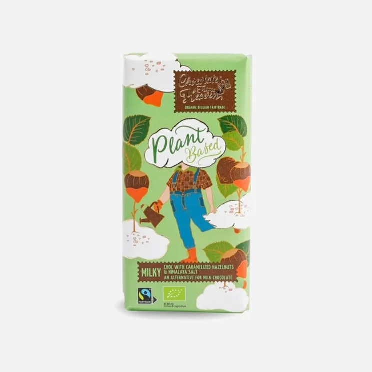 Rýžová VEGAN čokoláda s kar. lísk. oříšky a him. solí 51% BIO - expirace 30.9.2026