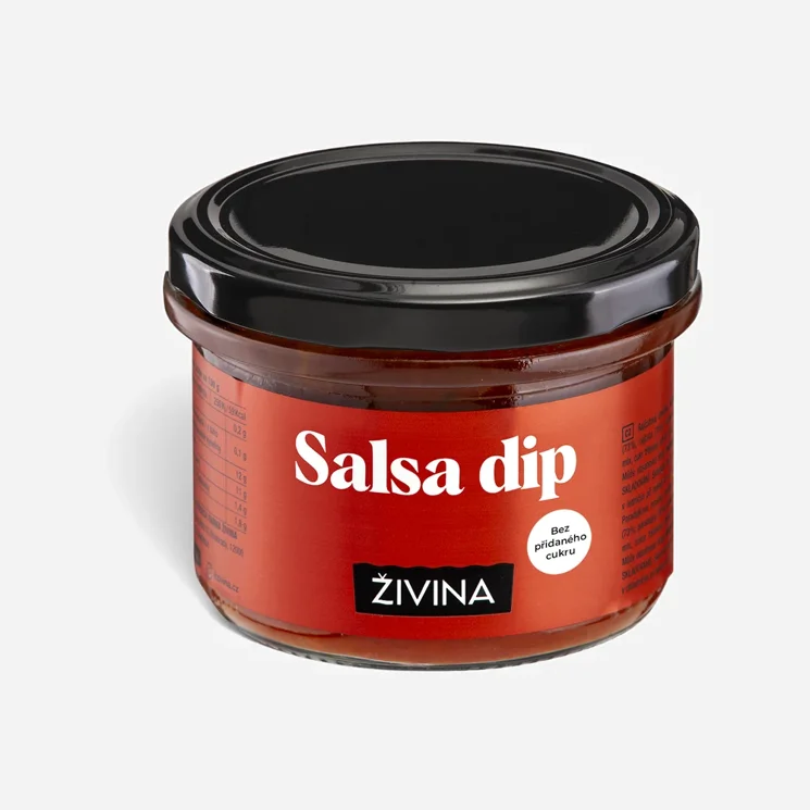 Salsa dip bez přidaného cukru
