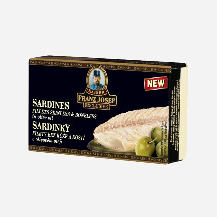Sardinky filety v olivovém oleji
