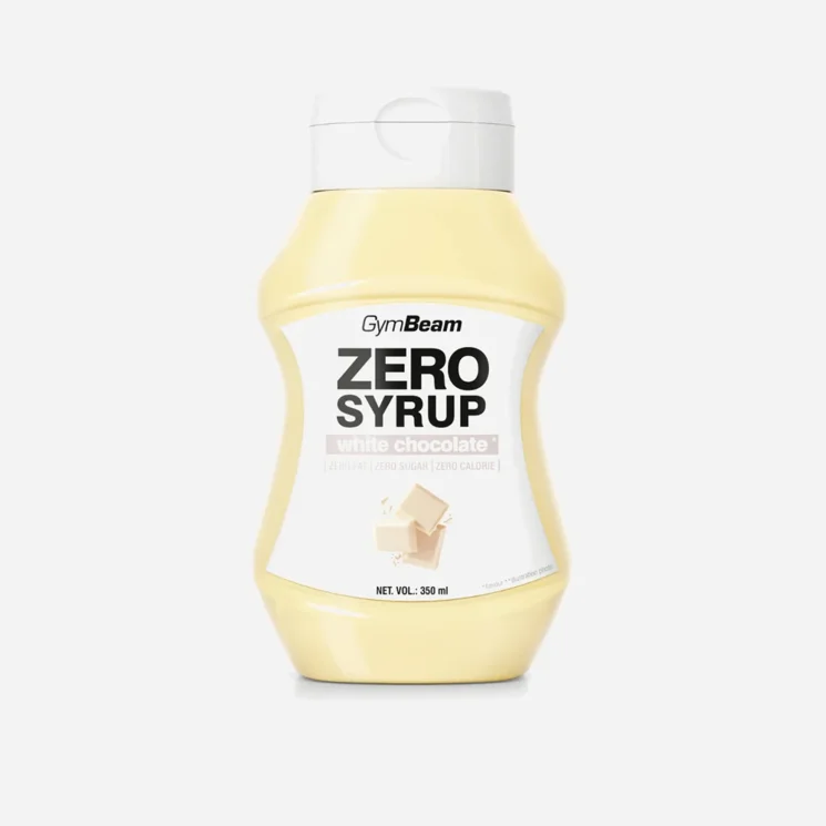 Sirup ZERO bílá čokoláda