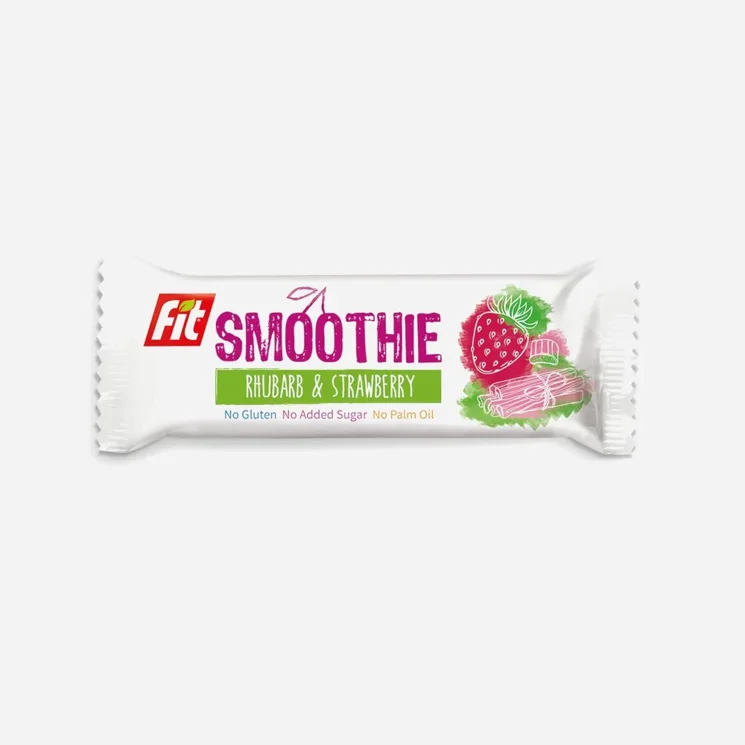 Smoothie jahoda a rebarbora
