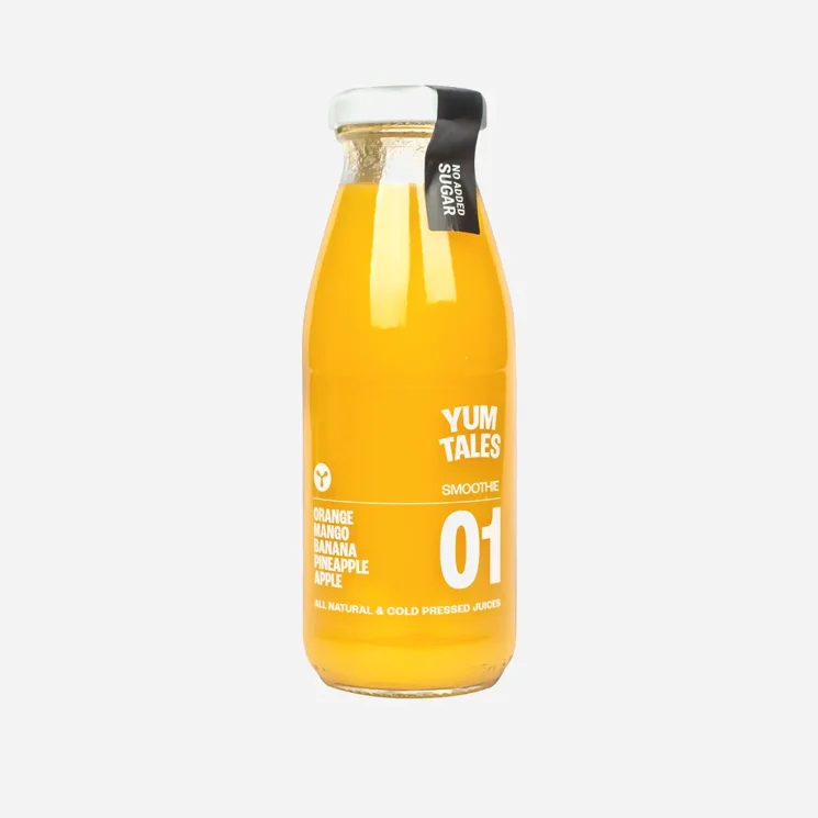 Smoothie pomeranč, mango a banán 12 x 240 ml