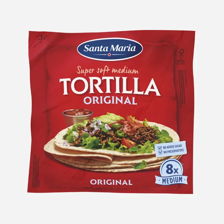 Soft tortilla 6 x 320 g