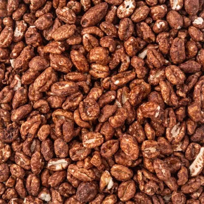 Špalda pufovaná v čokoládě BIO