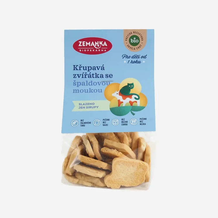 Špaldová zvířátka BIO