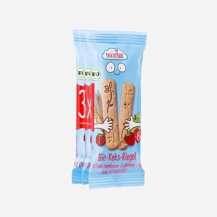 Špaldové máslové tyčinky s jahodami BIO 12 x 90 g