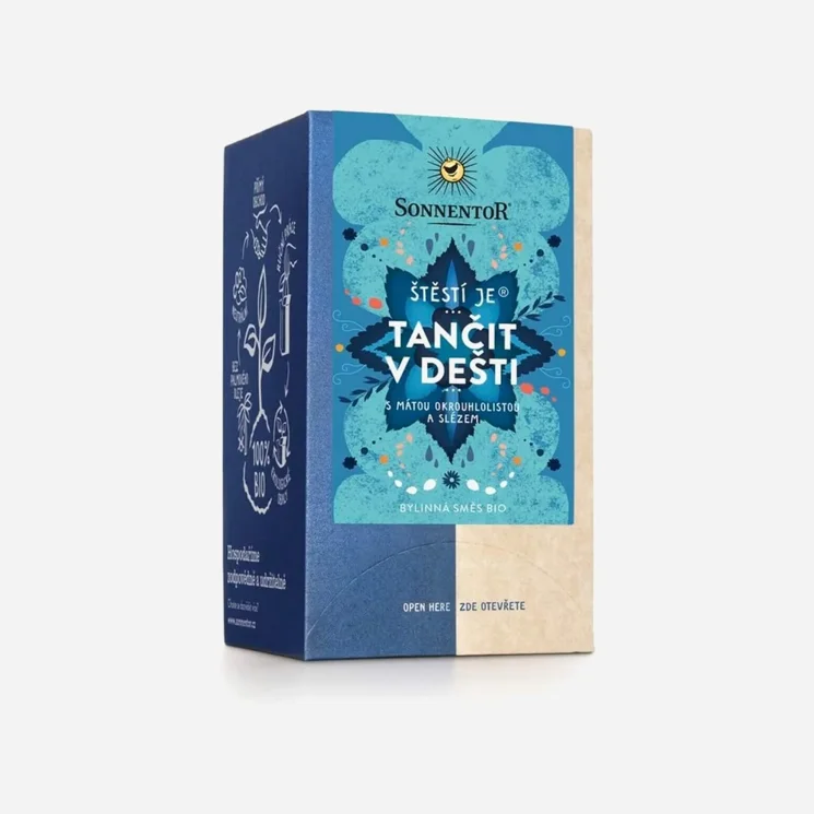 Štěstí je tančit v dešti BIO 18 sáčků 6 x 18 sáčků