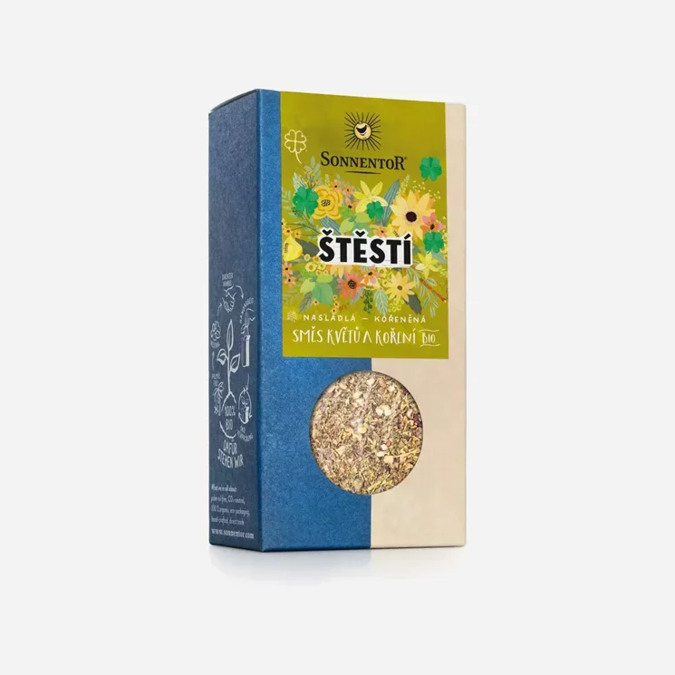 Štěstí-směs květů a koření bio 6 x 35 g