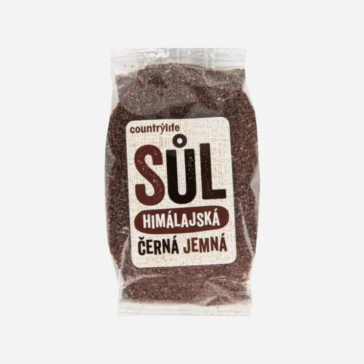 Sůl himálajská černá jemná