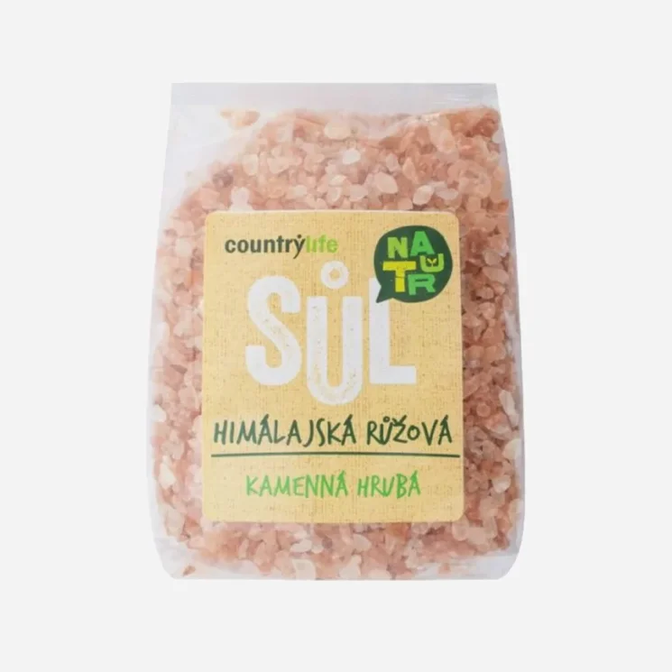 Sůl himálajská růžová hrubá