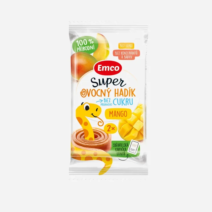 Super ovocný hadík mango