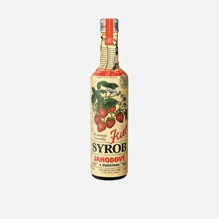 Syrob jahodový 12 x 500 ml