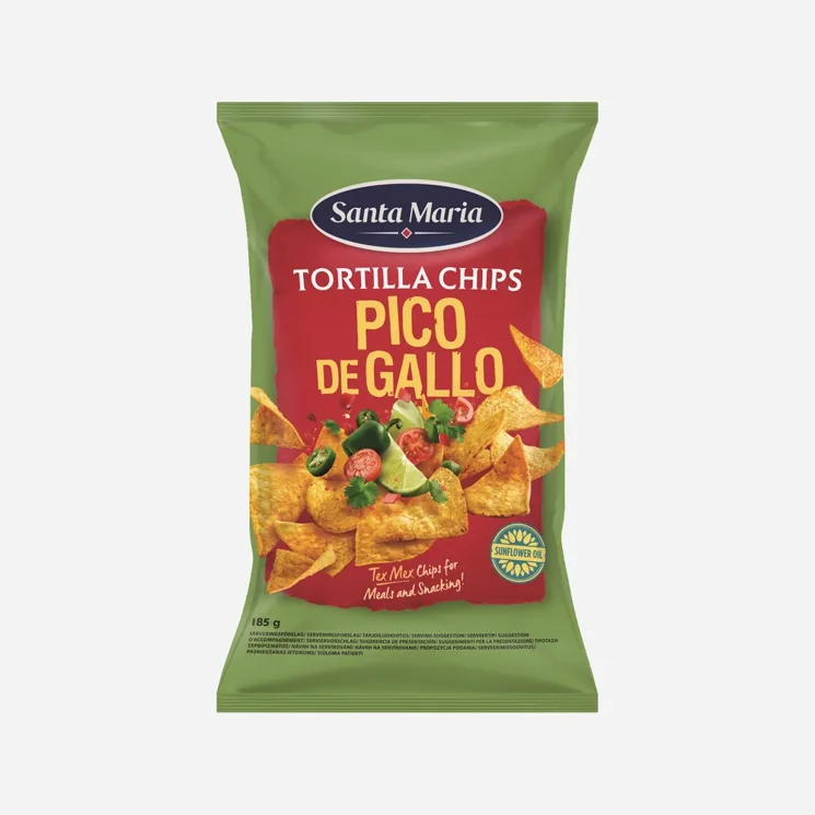 Tortilla chips Pico deGallo
