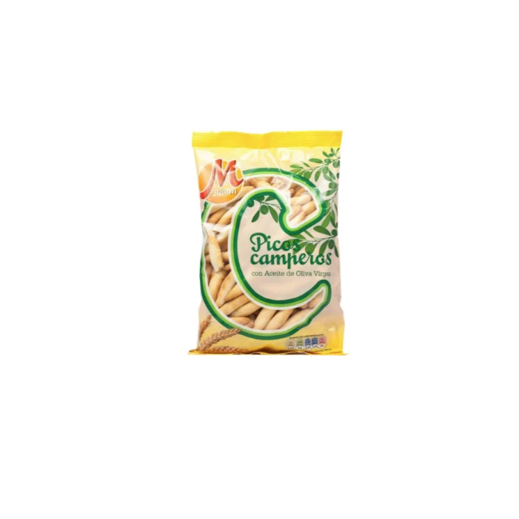 Tradiční Picos s olivovým olejem slaný snack
