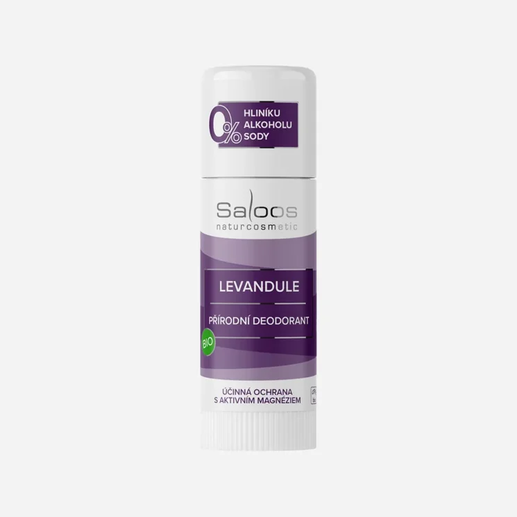 Tuhý deodorant Levandule BIO