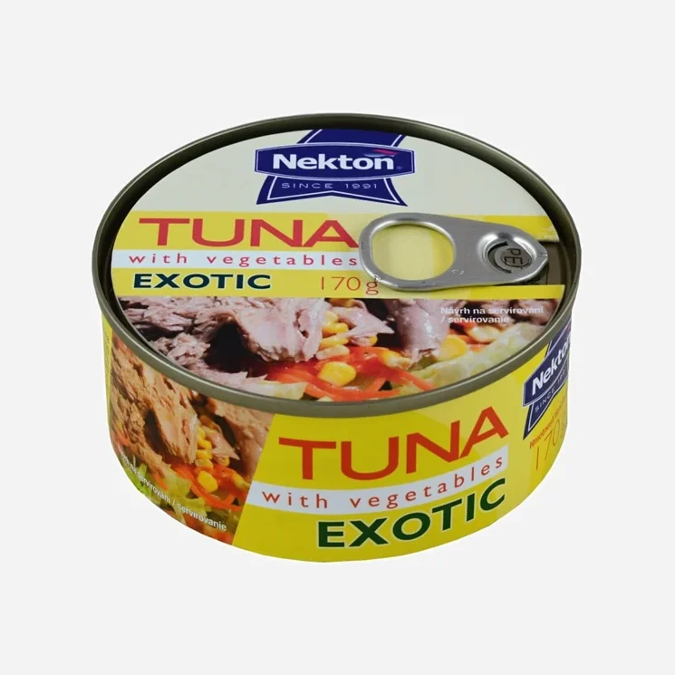 Tuňák kousky se zeleninou Exotic