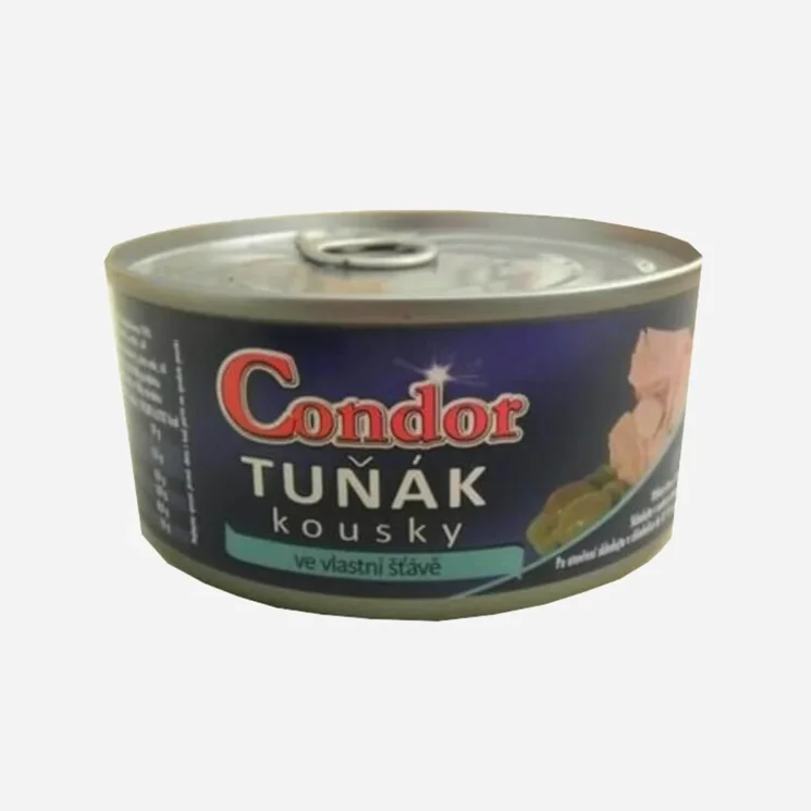Tuňák kousky ve vlastní šťávě (plechovka)